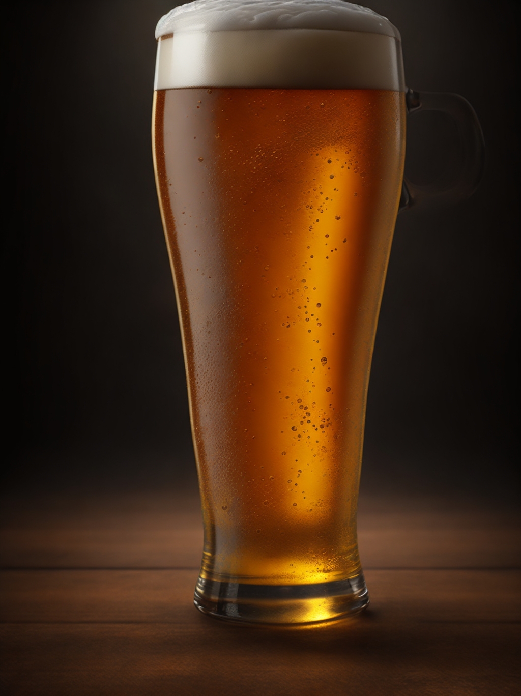 pinta de cerveza